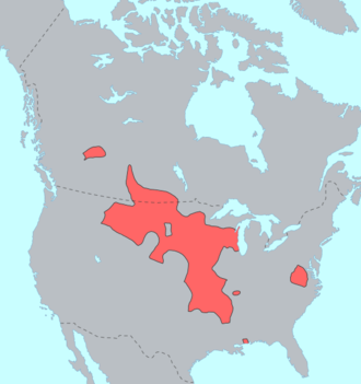 Siouan Language Map