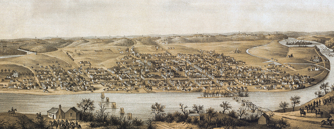 Fredericksburg in 1862