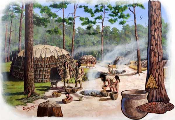 Woodland Period Village